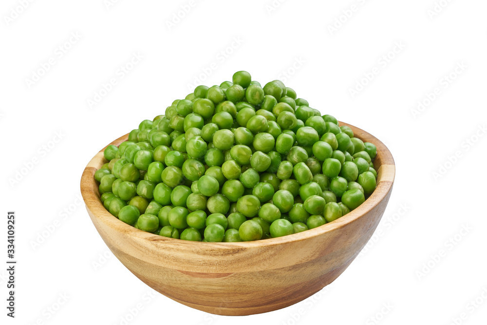 fresh peas in bowl