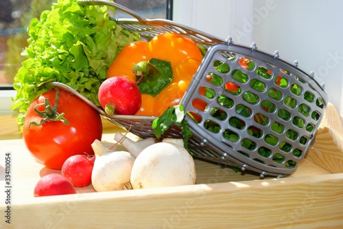 Vegetables and fruits are healthy foods