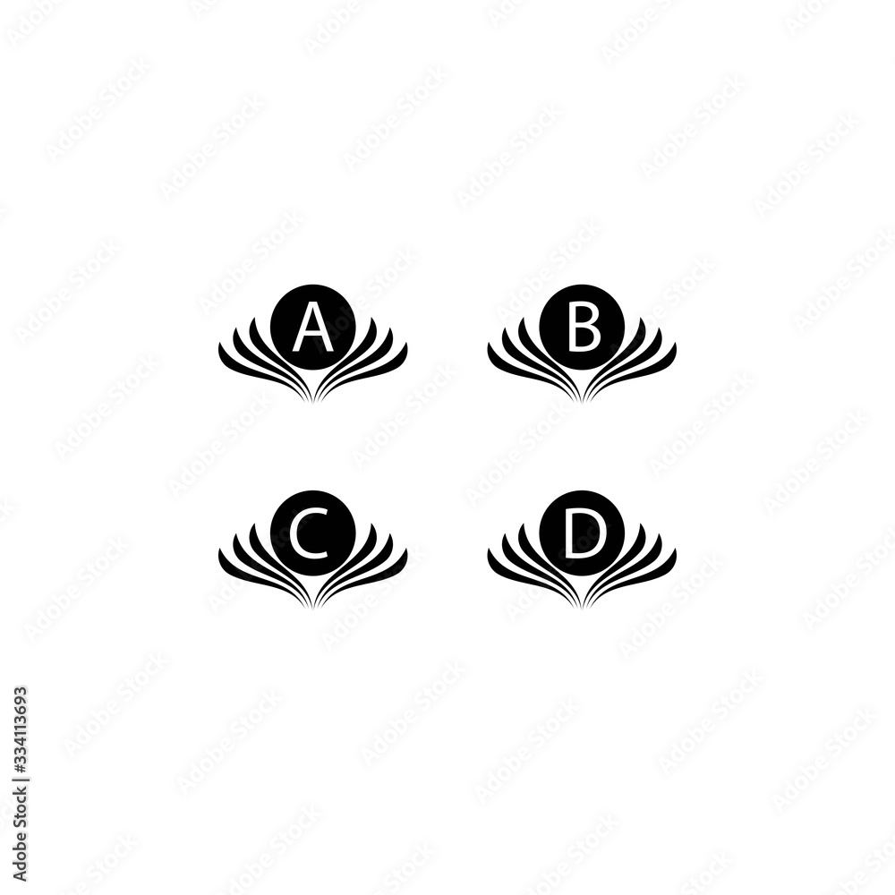 Obraz premium Letter logo business template vector icon