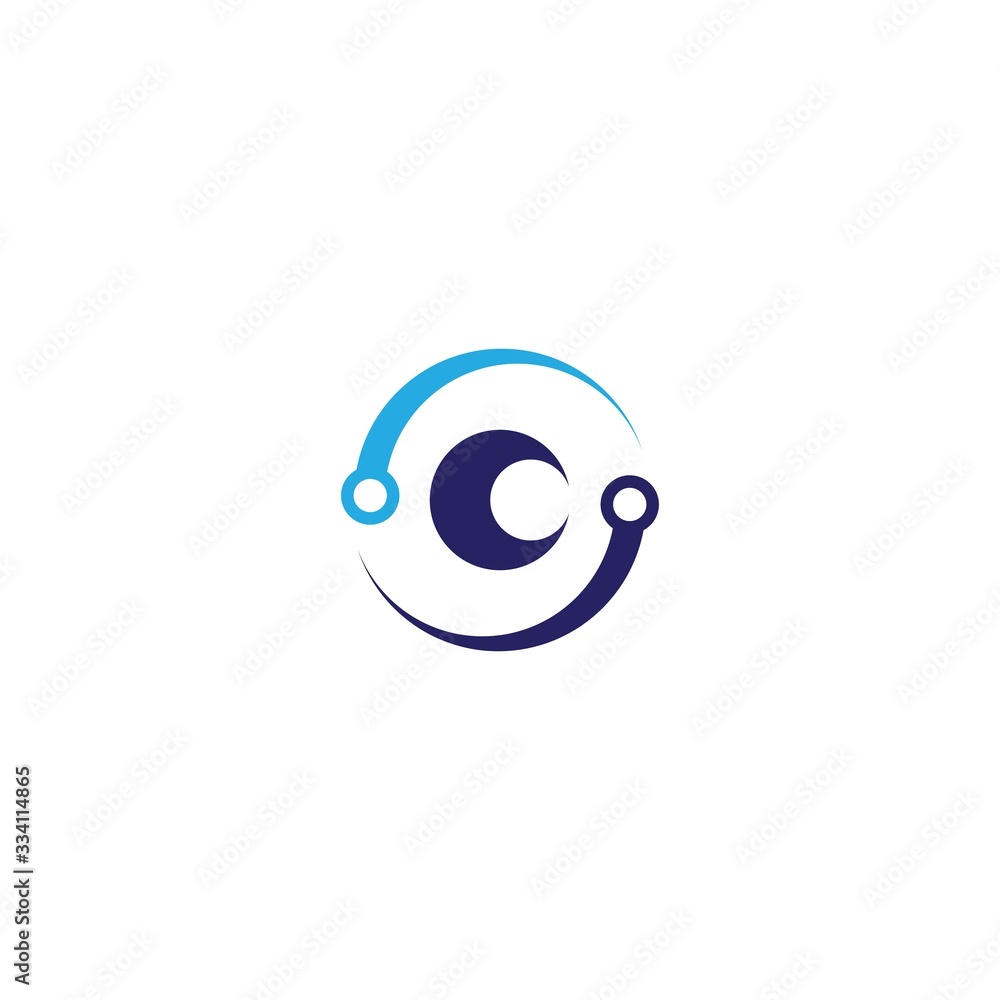 Connection logo template vector icon design Connection logo template vector icon design
