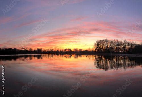 Sunset panorama around Zelhem © TravelTelly