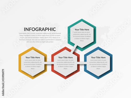 Creative Abstract Timeline Infographic Element Design vector