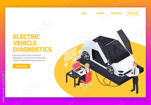 Electric Vehicles Diagnostic Banner 