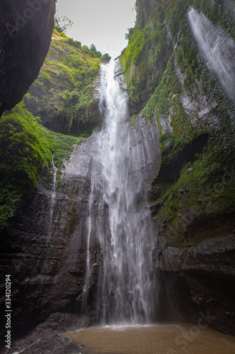 The beautiful madakaripura waterfall in east java, Indonesia