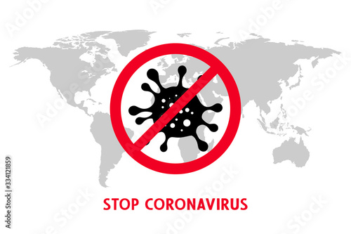 Coronavirus 2019-nC0V Outbreak, Travel Alert concept.