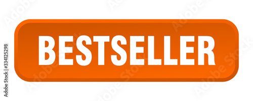 bestseller button. bestseller square 3d push button