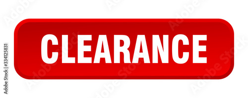 clearance button. clearance square 3d push button