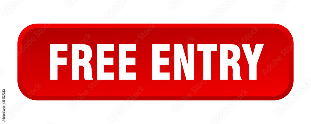 free entry button. free entry square 3d push button free entry button. free entry square 3d push button