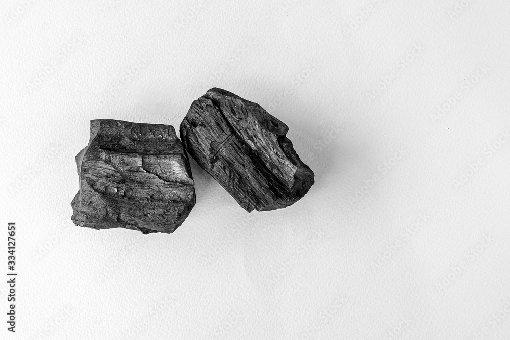 A charcoal on white background. A charcoal on white background.