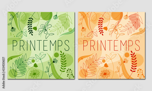 PRINTEMPS - Motifs