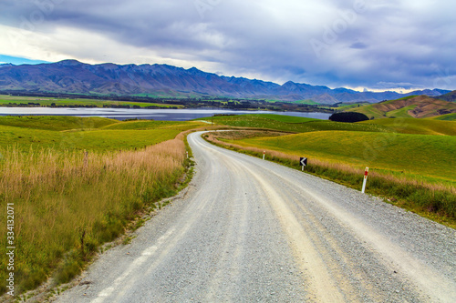 The South Island. Christchurch Road