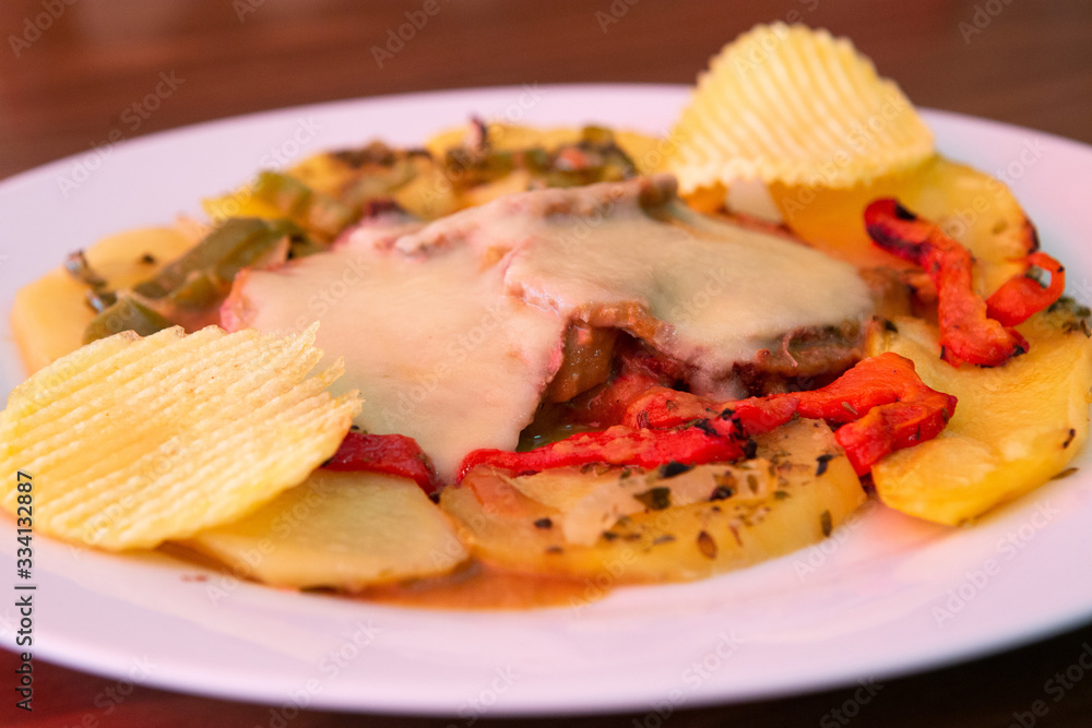 Fried Wiener schnitzel Fried Wiener schnitzel