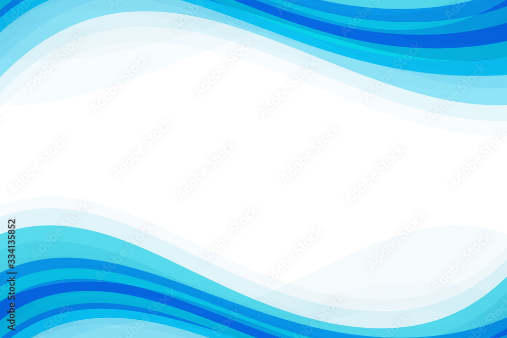 Fototapeta premium 水 波 青 夏 アブストラクト 背景