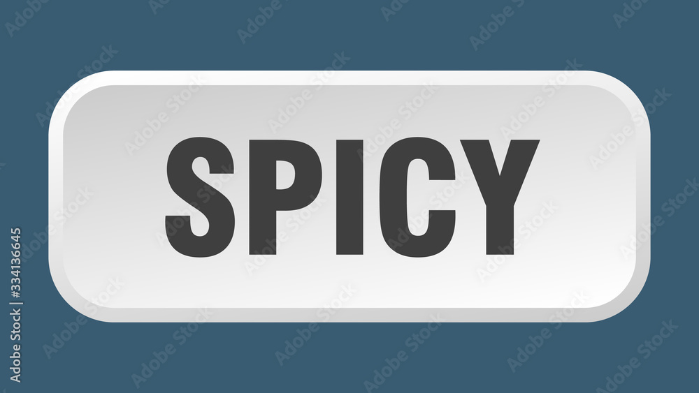 spicy button. spicy square 3d push button spicy button. spicy square 3d push button