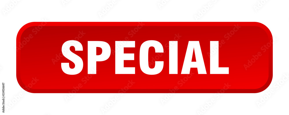 special button. special square 3d push button special button. special square 3d push button