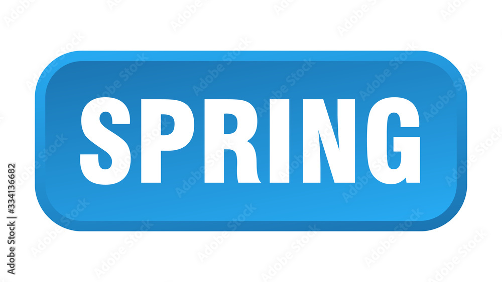 spring button. spring square 3d push button spring button. spring square 3d push button