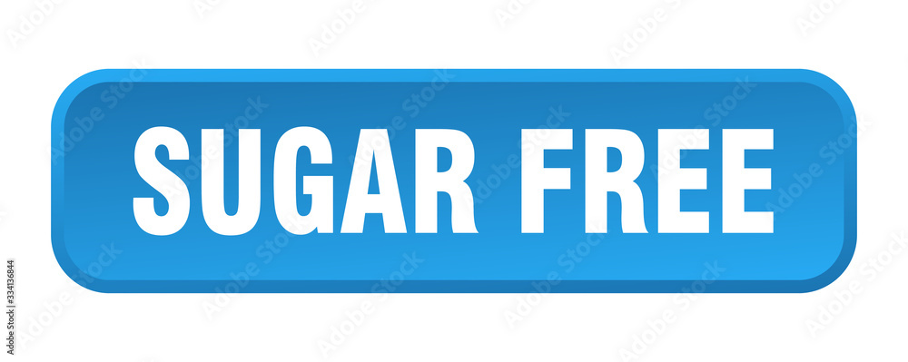 sugar free button. sugar free square 3d push button sugar free button. sugar free square 3d push button