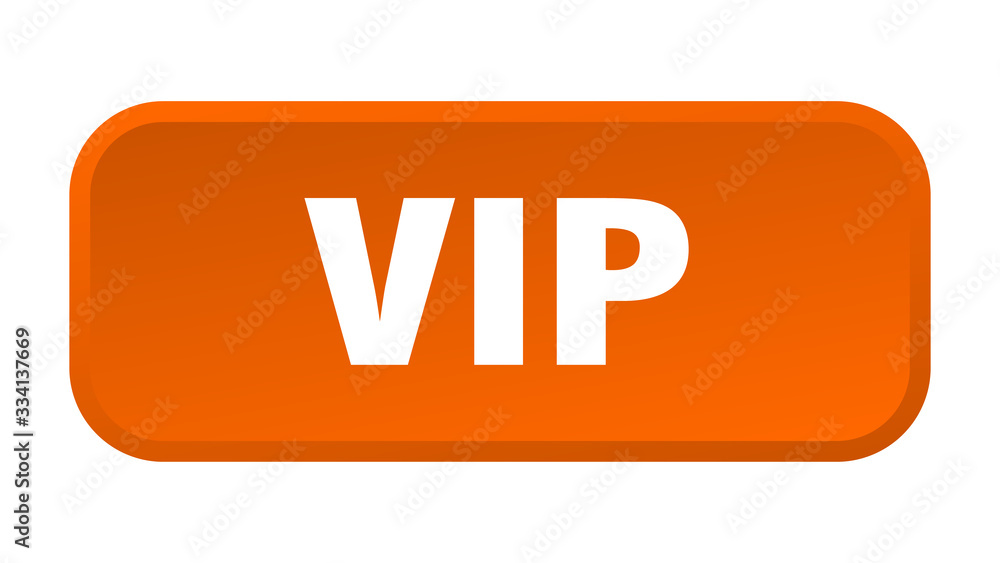 vip button. vip square 3d push button vip button. vip square 3d push button