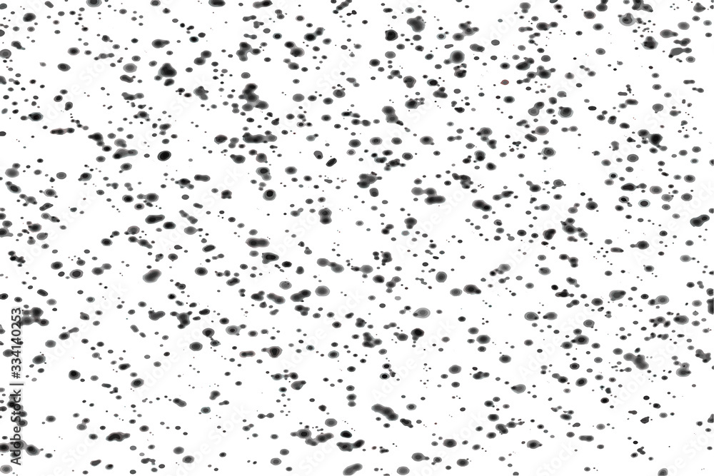 Black and white dot background Seamless pattern, unusual spots Background drawing graphics print Vector line design Fabric, furniture, textiles, black and white wallpapers - vector