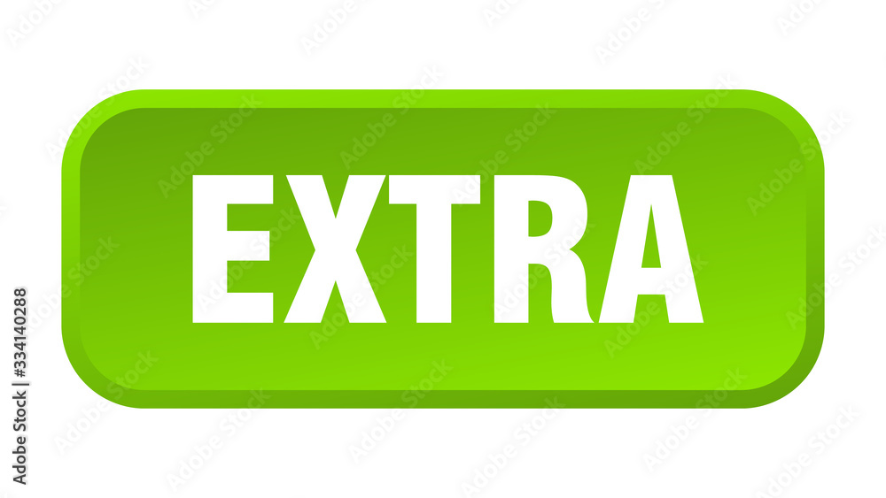 extra button. extra square 3d push button extra button. extra square 3d push button