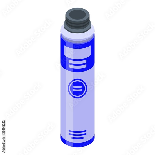 Industry polyurethane foam icon. Isometric of industry polyurethane foam vector icon for web design isolated on white background
