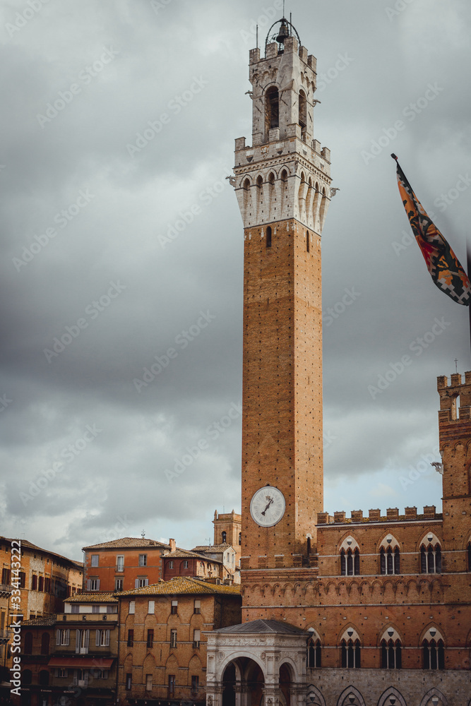 The Torre del Mangia, Sienna Italy