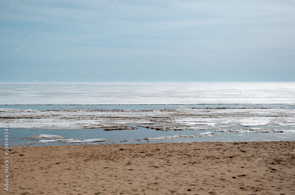 beach and sea