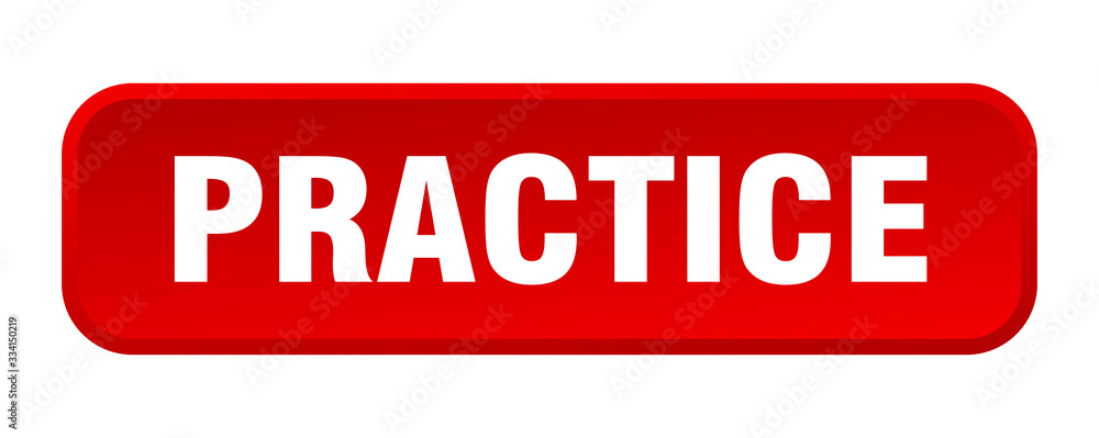 practice button. practice square 3d push button practice button. practice square 3d push button