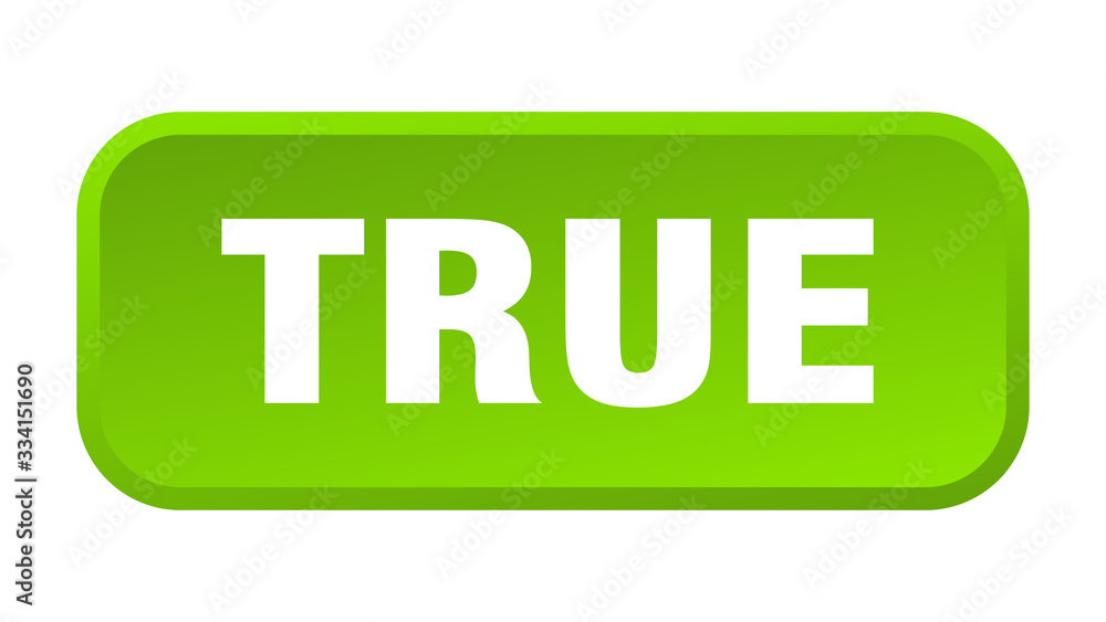 true button. true square 3d push button true button. true square 3d push button