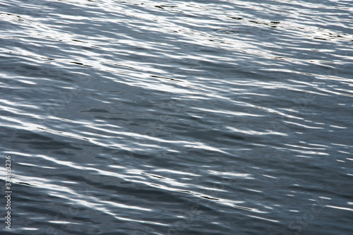Ripples on surface of water