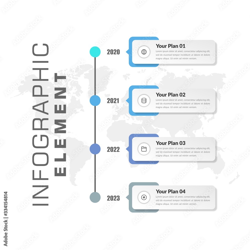 Creative Abstract Timeline Infographic Element Design vector Creative Abstract Timeline Infographic Element Design vector