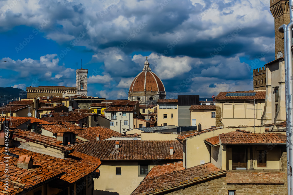 roofs of florence
