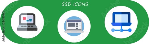 ssd icon set