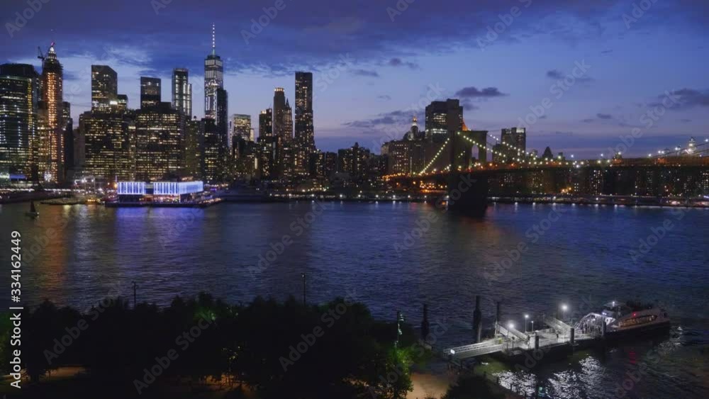 New York City twilight New York City twilight