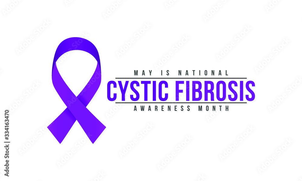 Vector illustration on the theme of National Cystic Fibrosis awareness month observed during the full month of May encourages education in the battle against a lung disease. Vector illustration on the theme of National Cystic Fibrosis awareness month observed during the full month of May encourages education in the battle against a lung disease.