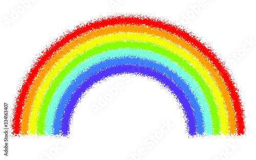 design element. digital spray paint droplets rainbow vector illustration. homosexual LGBT symbol