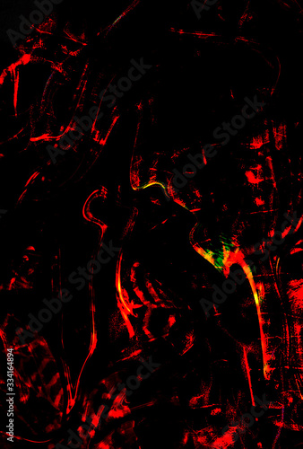 abstract red and black glowing background