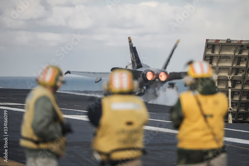 Fighter and crew