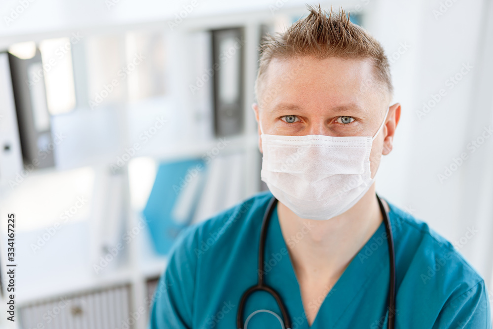 Doctor in protective mask Doctor in protective mask