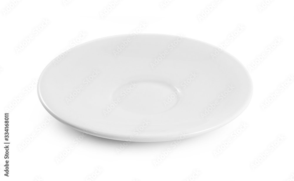 white plate isolated on white background white plate isolated on white background