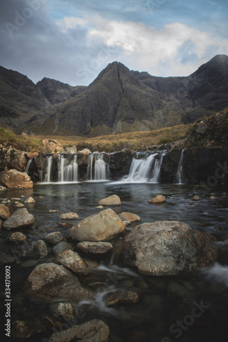 lake in mountains, Fairy Pools