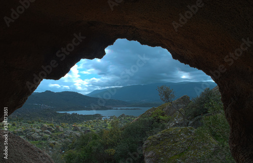 lake view from the cave © y.batur