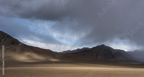 Mountains near Karakul Tajikistan