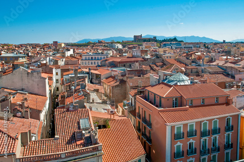 Les toits vue du Castillet