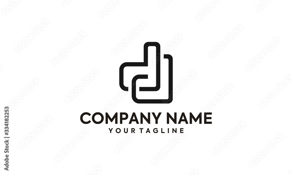 Letter DD Logo Design Letter DD Logo Design
