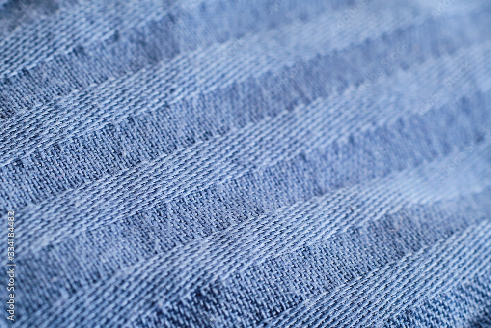 Blue cloth with lines Blue cloth with lines