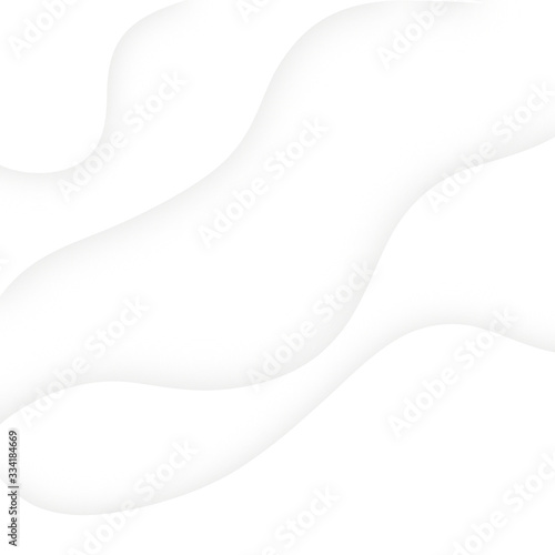 Abstract paper cut background for business advertising, vector illustration.