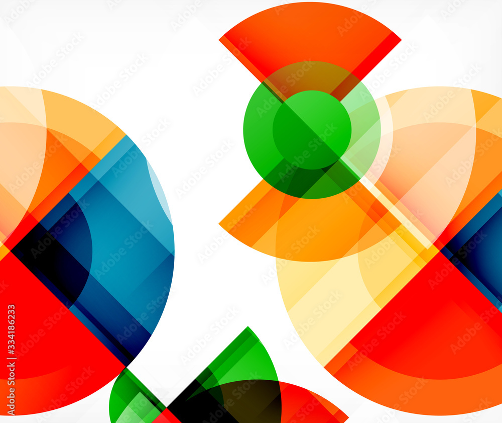 Abstract background, circle and triangle design round shapes overlapping. Geometric trendy template. Vector Illustration For Wallpaper, Banner, Background, Card, Book Illustration, landing page Abstract background, circle and triangle design round shapes overlapping. Geometric trendy template. Vector Illustration For Wallpaper, Banner, Background, Card, Book Illustration, landing page