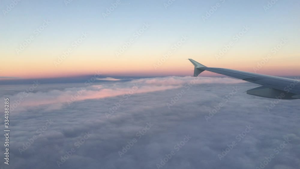 view from window of airplane view from window of airplane