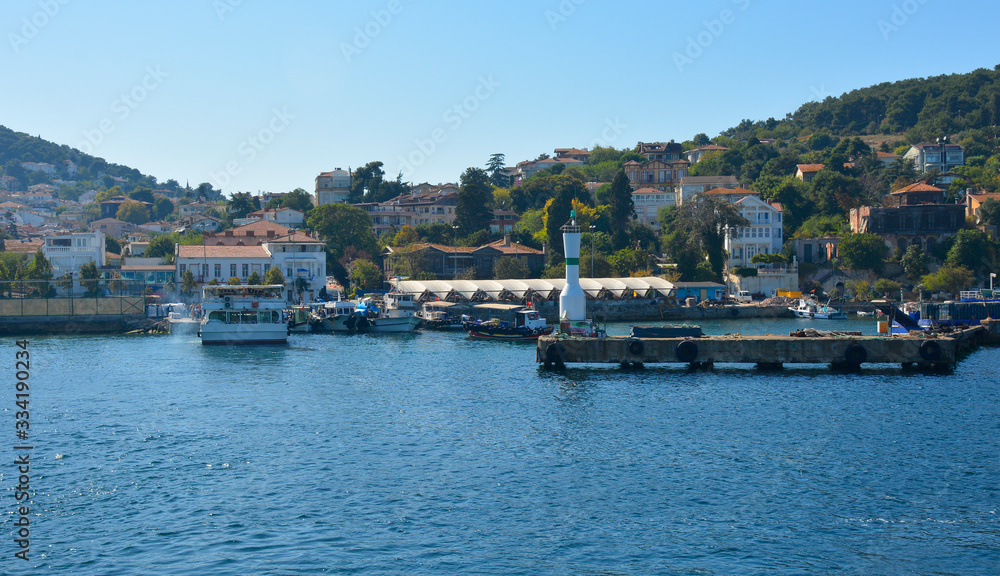 Heybeliada, one of the Princes' Islands, also called Adalar, in the Sea of Marmara off the coast of Istanbul